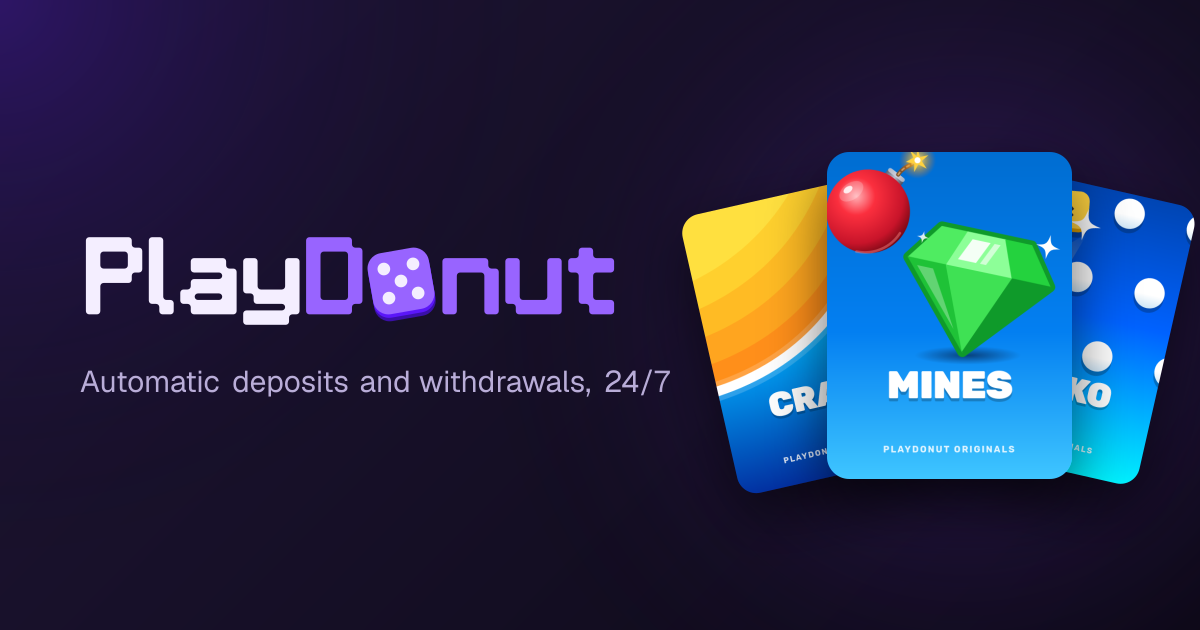 PlayDonut · Provably fair games for DonutSMP